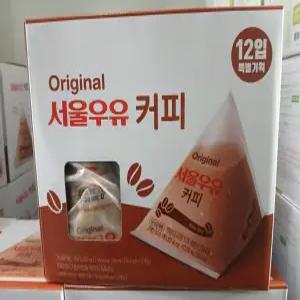 서울우유 커피포리 삼각 커피우유 200ml 12개 코스트코 대용량 파우치포장