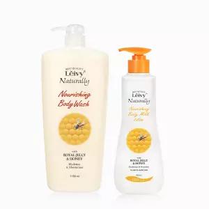 레이비 로얄젤리(풋사과향) 바디워시 1150ml+바디로션 350ml 2종 세트