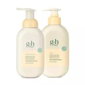 암웨이 gh 베이비 워시 앤 샴푸 400ml + 로션 400ml