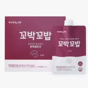 꼬박꼬밥 고구마맛 파우치 프로틴 단백질 쉐이크 7포 BNS
