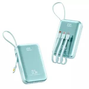 고속충전 22.5W 보조배터리 대용량 20000mAh 일체형 4가지 멀티단자 내장