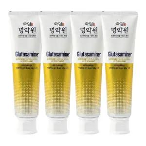죽염 명약원 프리미엄 잇몸 시린이 케어 글루타사민 치약 120gX4개