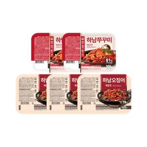 하남쭈꾸미 매운맛 500g, 2개 + 하남오징어 매운맛 420g, 3개