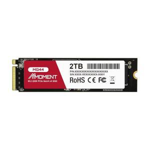 MMOMENT MG44 2TB NVMe PCIe 4.0 내장 SSD, 최대 7200MB/s 읽기, 6200MB/s 쓰기 M.2 2280 스토리지 PC 솔리드 스테이트 드라이브 노트북 데스크탑용
