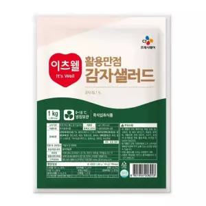 CJ 이츠웰 감자샐러드 1kg×10개 [냉장포장] /