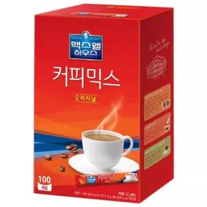 동서 맥스웰하우스 오리지날 커피믹스 100T 커피 맥심 맥스웰