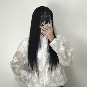 바람막이 꽃 화이트 자켓 여름 플라워 점퍼 여성 아우터 잠바 집업 루즈핏