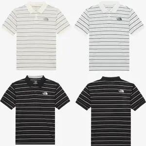 노스페이스 25SS NT7PR05 남성 쿨맥스 스트라이프 반팔 폴로 262501
