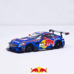 RhinoModel RM 1:64 메르세데스-벤츠 AMG GTS 레드불 페인티드 바스타펜의 동일한 합금 다이캐스트 자동차