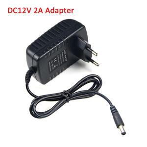 AC/DC 전원 어댑터 110V 220V ~ 12V 1A 2A 전자 변압기 공급 장치 변환기
