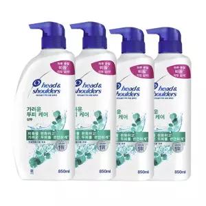 헤드앤숄더 가려운 두피케어 샴푸 850ml 4개