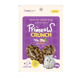 프리미요 크런치 고양이 이빨과자 참치+닭고기 50g