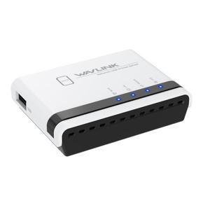 WAVLINK10/100Mbps LAN/브리지 USB 2.0 무선 프린터 서버 NU516U1 포함