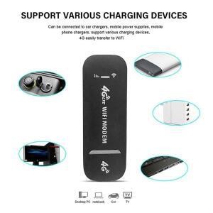 4G LTE 무선 USB 동글 150Mbps 모바일 광대역 모뎀 스틱 SIM 카드 핫 라우터 가정용 용 와이파이 어댑터
