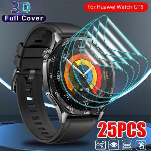 호환용 화웨이 Huawei 화웨이 워치 GT 5 용 하이드로겔 필름, 스마트 워치 HD 스크린 보호대 필름, 유리 없