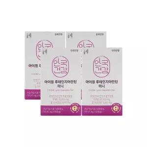 안국건강 아이원 루테인지아잔틴 미니 151.41mg x 60캡슐 x 4박스