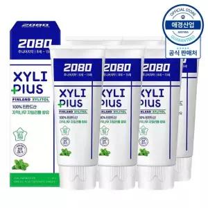 [애경] 2080 키즈 자일리플러스 주니어 치약 80g x6개