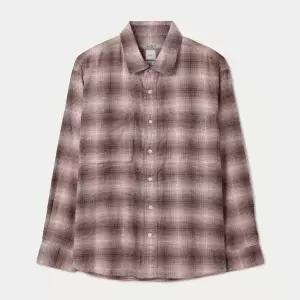 [롯데백화점]시리즈 CANCLINI 옴브레 체크 릴렉스 셔츠(SASFW25561PIX)