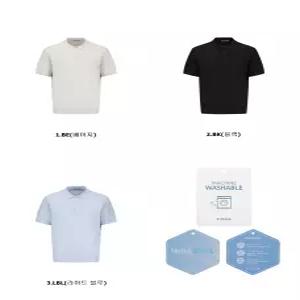 SS 미라쿨 리브조직 반팔 니트 카라티 3종 ADF3ET1901