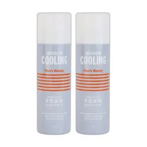 도루코 세이빙 면도크림 딥 쿨링 대용량 남성 클렌징 쿨링 맨즈 우디 210ml 2개