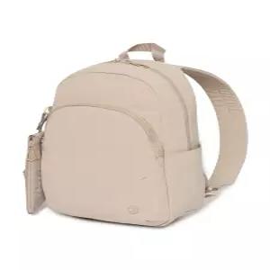다레미스트 DARE MIST 미니 백팩_DARK BEIGE PINK KWS26B53F7