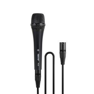 페닉스 프로 보컬 마이크, 16.4피트 XLR 케이블이 장착된 슈퍼카디오이드 다이내믹 마이크 클립, 보관 가방, 노래를 위한 유선 휴대용 무대, 스튜디오, 노래방(PM-26)