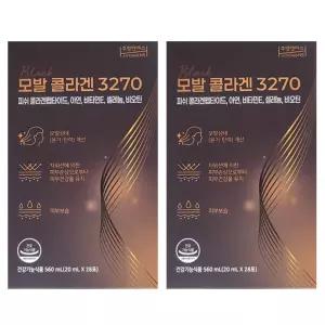 주영엔에스 모발 콜라겐 3270 피쉬콜라겐펩타이드 비오틴 20ml 28포, 2개 CB
