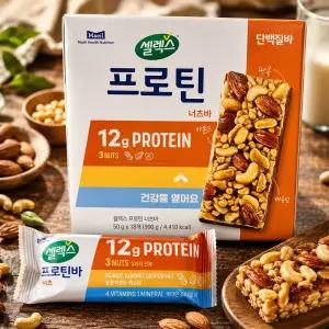 셀렉스 프로틴 너츠바 900g 2개