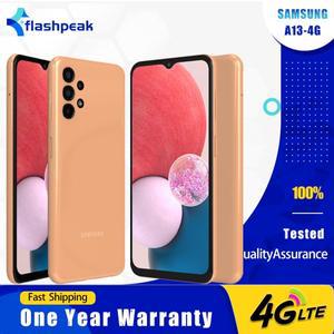 오리지널 삼성 갤럭시 A13 A135U 4G 휴대폰 6.6인치 3GB 램 32GB 롬 휴대폰 50MP+5MP+8MP 엑시노스 850 옥