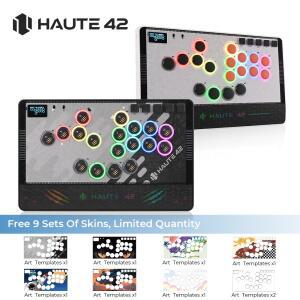 Haute42 C-AT 마그네틱 레버리스 히트박스 컨트롤러 스틱리스 아케이드 키보드 PC/플스호환/플스호환/스위