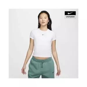 [나이키]스포츠웨어 칠 니트 여성 티셔츠 FV5509-100 FV5509-100