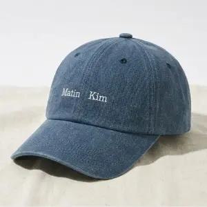 마뗑킴 마틴 미니 클래식 로고 볼캡 MK2600HT043VMB