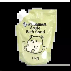 햄스터 목욕모래 캡형 사과 1kg 살균 탈취 모래목욕