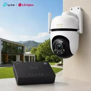 공사장 시골인터넷 농막 CCTV 5G라우터 결합상품 실외카메라 세트 티피링크 TC43