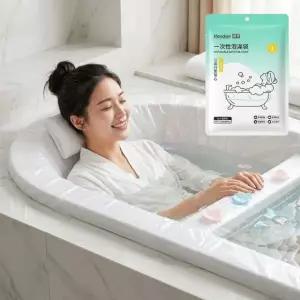 여행용 일회용 욕조 비닐 커버