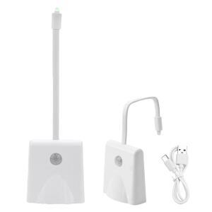 화장실 모션 센서 DC5V 라이트 스마트 야간 조명 LED 충전식 디밍 램프 500mAh 14500 리튬 배터리 스위치