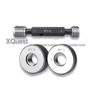파이프 나사 플러그 게이지 JIS 표준 원통형 링 세트 gage PF PF1/4 PF1-11