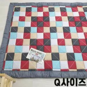 친절한탄씨 TBZ HS 클래식 순면 퀼트 대형카페트 Q 이불 침대패드 요매트 토퍼이불 여름이불