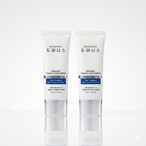 도미나스 피그먼트 토닝 선스크린 40ml(SPF50+) 2개