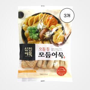 [삼진어묵] 오동통모듬어묵 700g, 3개