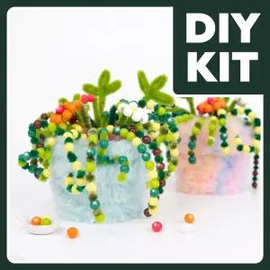 DIY 모루 비즈 화분 만들기 키트 학교 단체 행사 체험 활동 공예
