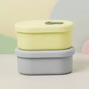 아일릿 도시락통 국산 실리콘 직장인 유치원 샐러드 200ml