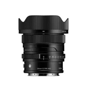 (정품)시그마 Sigma C 24mm F2 DG 블랙 (리뉴얼) L마운트(라이카용) / 필터 + 청소셋