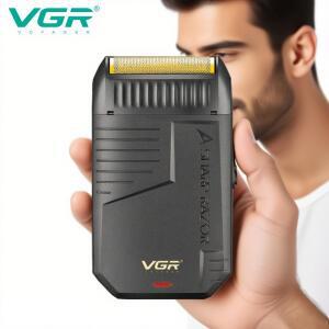 VGR 면도기 남성 바디트리머 전문가용 휴대용 수염 피니싱 미니 V-375