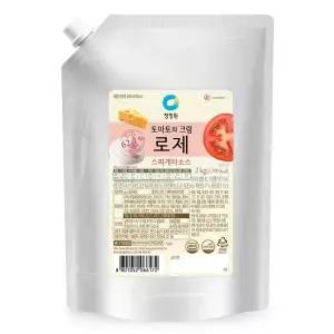 청정원 로제 스파게티 소스 2kg 3개