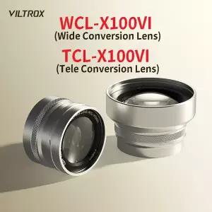 후지필름 X100 시리즈 카메라용 VILTROX 변환 렌즈 TCL-X100VI 망원 변환 렌즈 WCL-X100VI 광각 렌즈