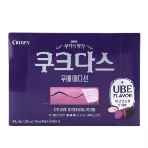 신상 크라운 쿠크다스 우베에디션 289g