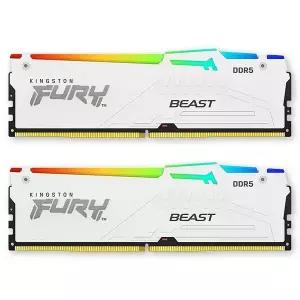 Kingston FURY DDR5 PC5-48000 CL30 Beast RGB 화이트 코잇 64GB 32GB2 6000 4047394