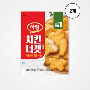 [하림] 치킨너겟2 1kg, 2개