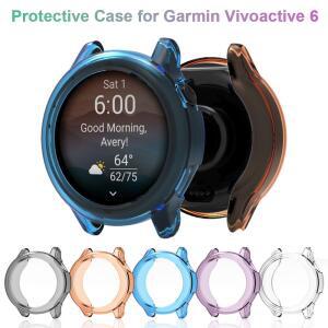 Garmin Vivoactive 6용 보호 케이스 커버 Vivoactive6용 소프트 실리콘 Tpu SmartWatch 충격 방지